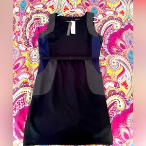 Cute neutral fall work dress!